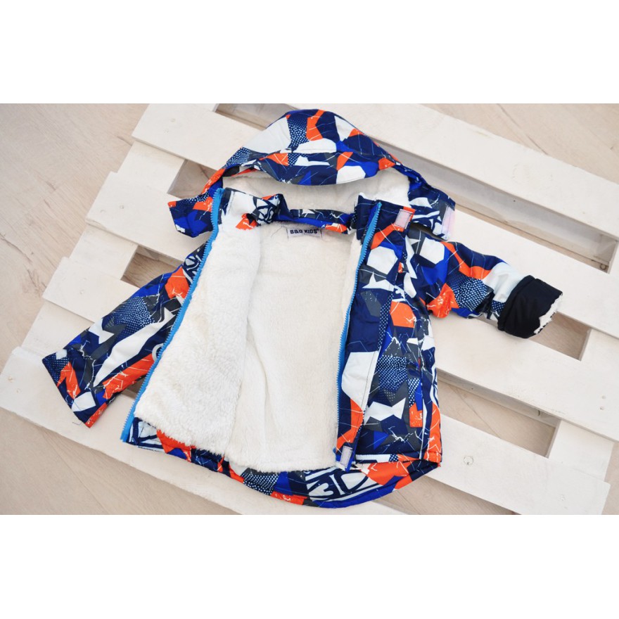 ZIMOWY KOMBINEZON dwuczęściowy ocieplany wzór POM