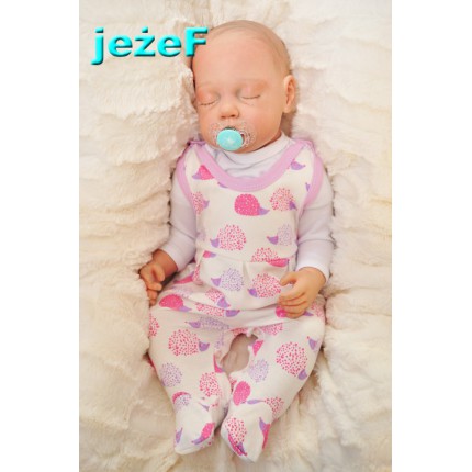 Dziewczęce ŚPIOCHY rozpinane w kroku w jeże wzór jeżeF