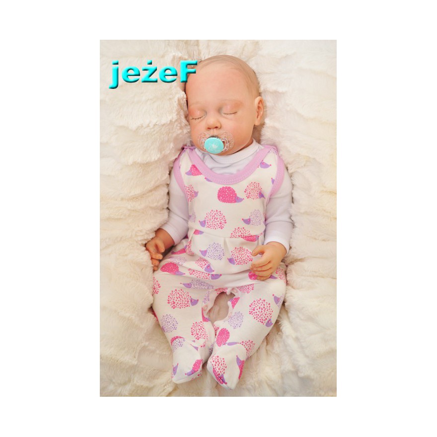 Dziewczęce ŚPIOCHY rozpinane w kroku w jeże wzór jeżeF