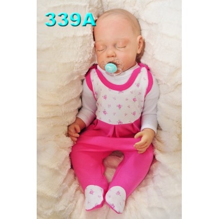 ŚPIOCHY ŚPIOSZKI bawełniane, amarantowe w róże, wzór 339A