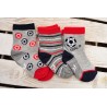 3 pary SKARPETKI dla chłopca wzór CH9