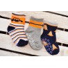 3 pary SKARPETKI ANTYPOŚLIZGOWE ABS wzór CH10