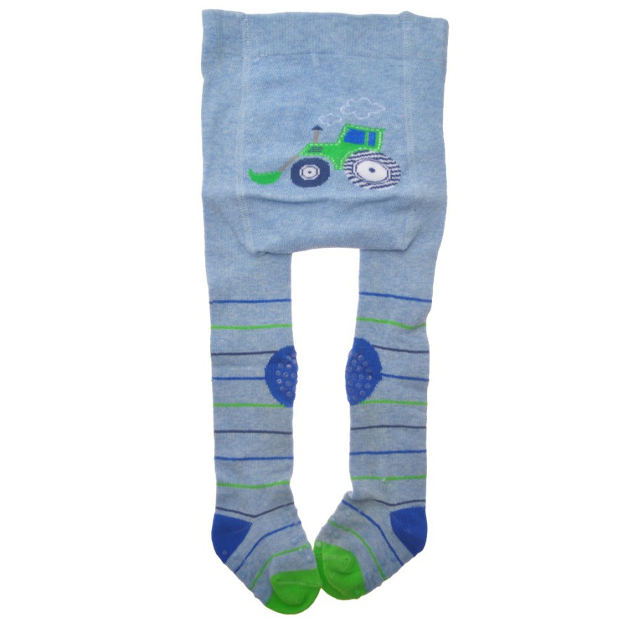 RAJSTOPY do RACZKOWANIA niebieskie z traktorem POTRÓJNY ABS! wzór 169