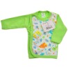 Trawiasta KOSZULKA w dinozaury r. 56-62 kaftanik wzór 188TR
