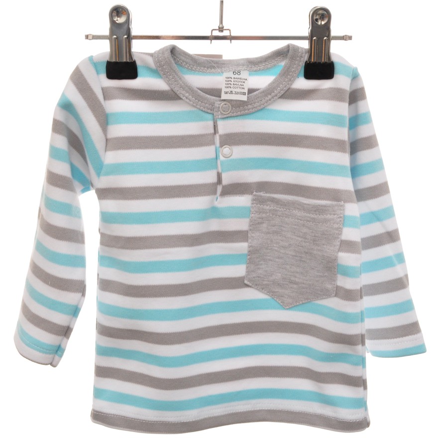 KOSZULKA POLO długi rękaw BLUZKA chłopiec wzór 267