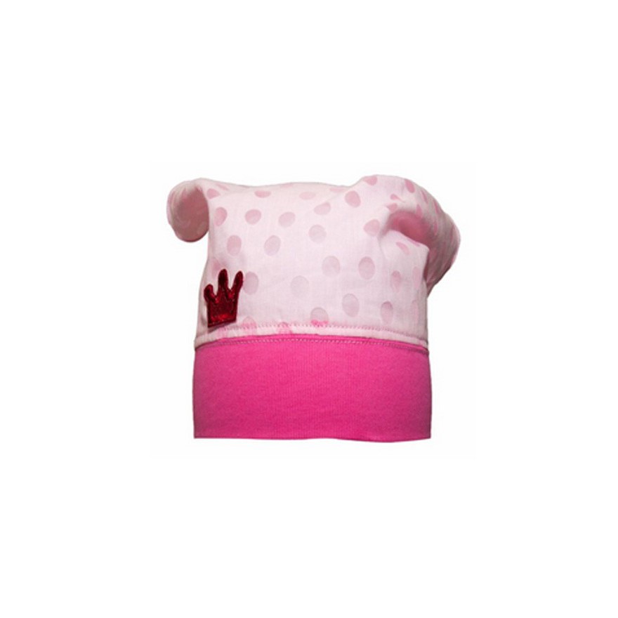 Różowa czapka CHUSTA CROWN czapeczka LATO
