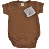 Brązowe body krótki rękaw