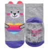 Skarpetki bawełniane MIŚ skarpety dziewczęce z silikonem