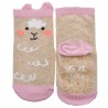 Skarpetki bawełniane OWIECZKA skarpety dziewczęce z silikonem