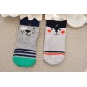 2 pary SKARPETKI bawełniane ZWIERZAKI skarpety uszy 3D dla chłopca wzór 2CH