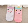 2 pary STOPKI skarpetki letnie ZWIERZAKI skarpety 3D dziewczęce wzór ażur1D