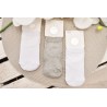 3 pary STOPKI ażurowe skarpety letnie skarpetki zestaw jasny