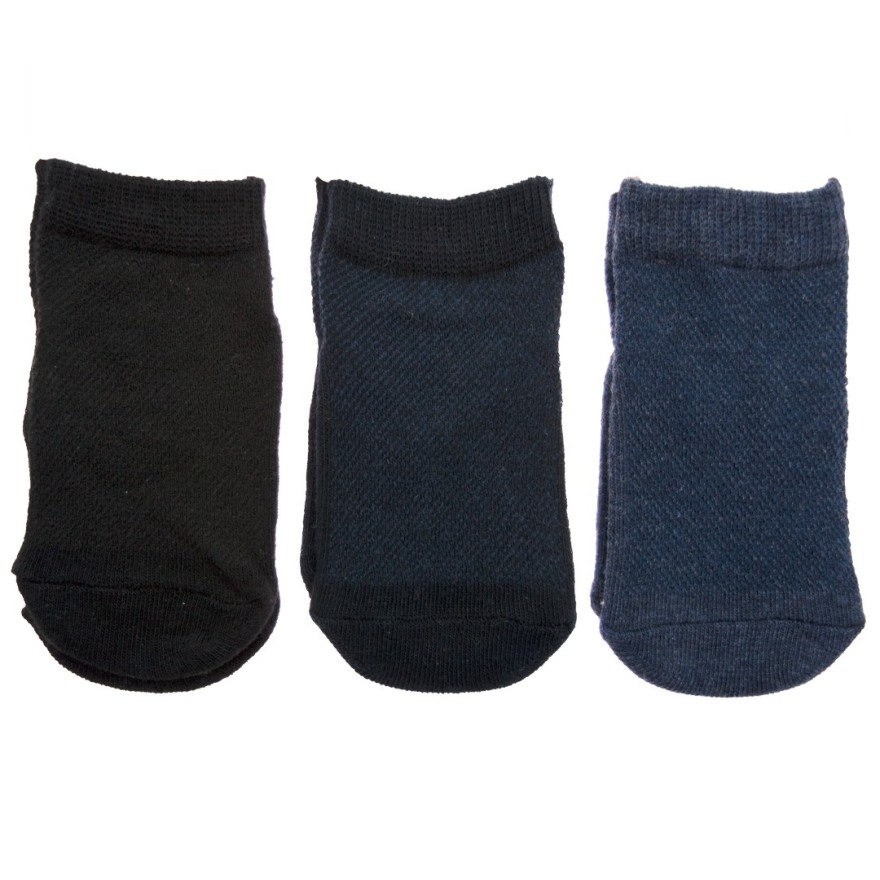 3 pary STOPKI ażurowe skarpety letnie skarpetki zestaw ciemny