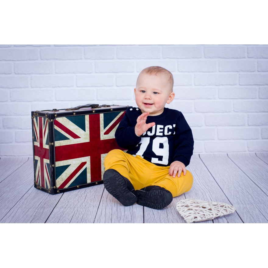 Likwidacja Musztardowe spodnie bawełniane lekkie z wyciąganą gumką bezuciskowe NEON