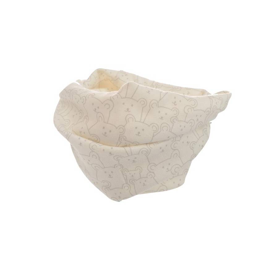 KOMIN bawełniany ecru w misie wzór 151