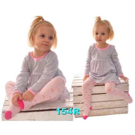 BODY SUKIENKA niemowlęca w biało-szare paseczki wzór 154R