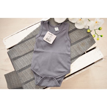 Grafitowe body na ramiączka LATO