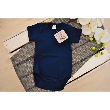 Granatowe body krótki rękaw