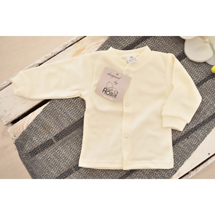 ECRU KAFTANIK koszulka bawełniana