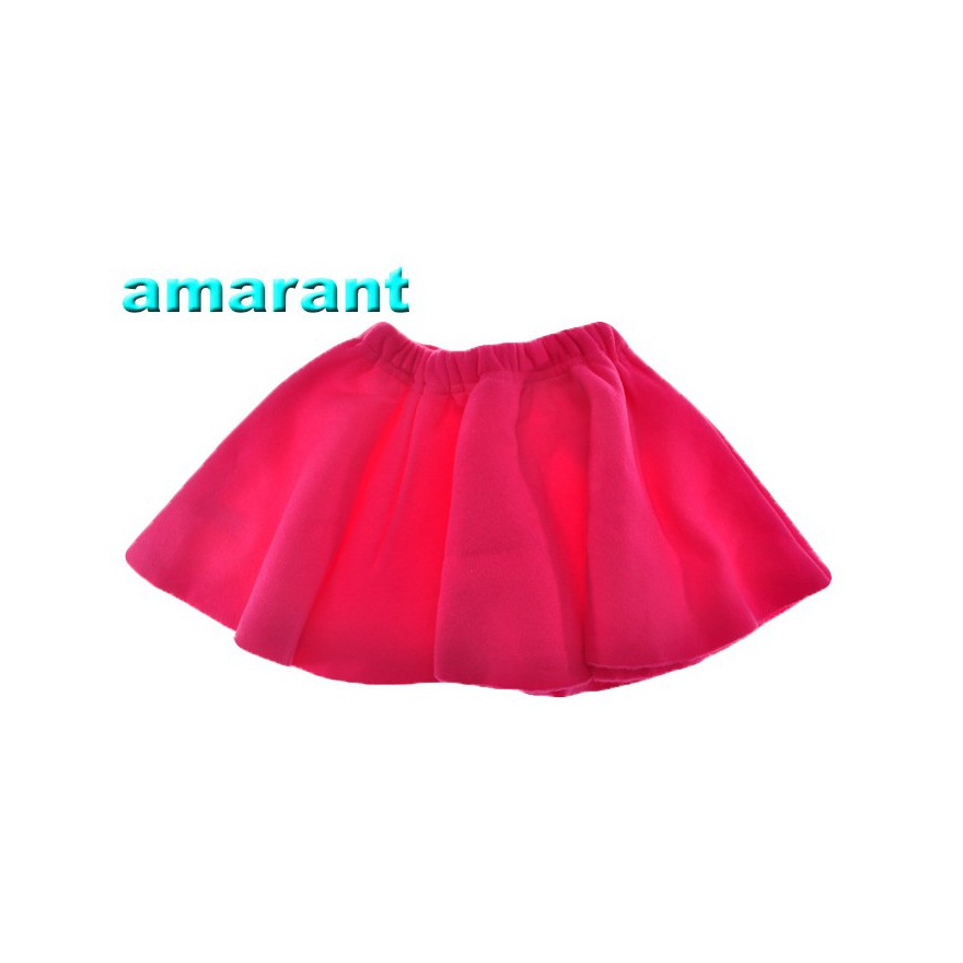 Amarantowa SPÓDNICA DRESOWA z koła - KRĘCĄCA SIĘ