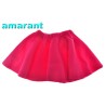 Amarantowa SPÓDNICA DRESOWA z koła - KRĘCĄCA SIĘ