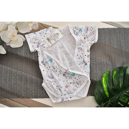 BODY kopertowe w jednorożce krótki rękaw