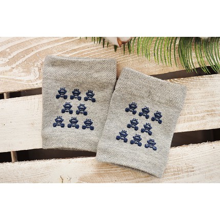 Szare NAKOLANNIKI dla chłopca ABS DO RACZKOWANIA rozmiar uniwersalny