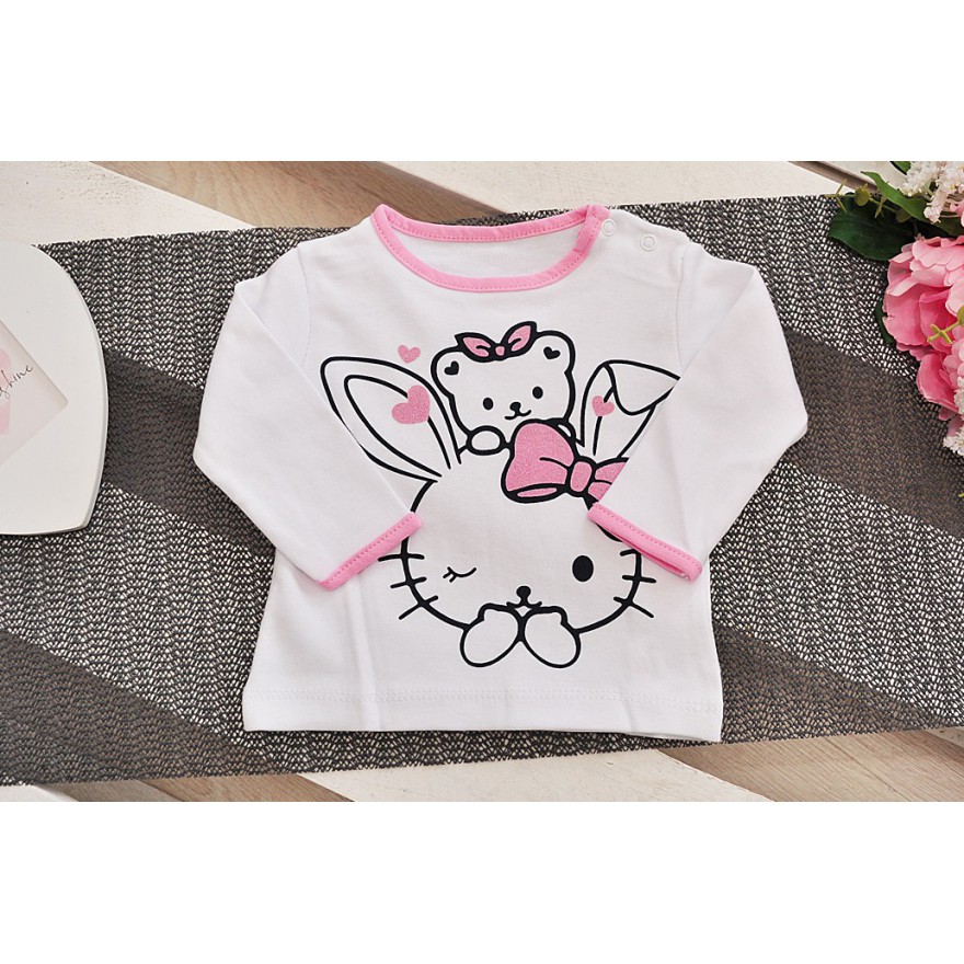 Szary bezrękawnik KRÓLIK z bluzką i legginsami