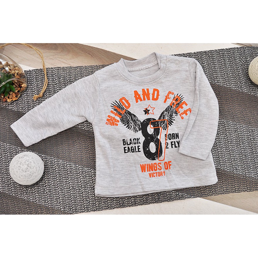 Komplet ocieplany WILD spodnie, grafitowa moro bluza z kapturem DRES