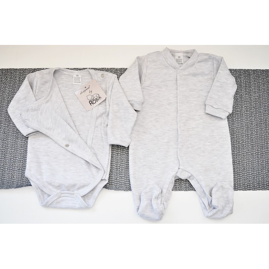 Szara WYPRAWKA dla wcześniaka do szpitala 5 części