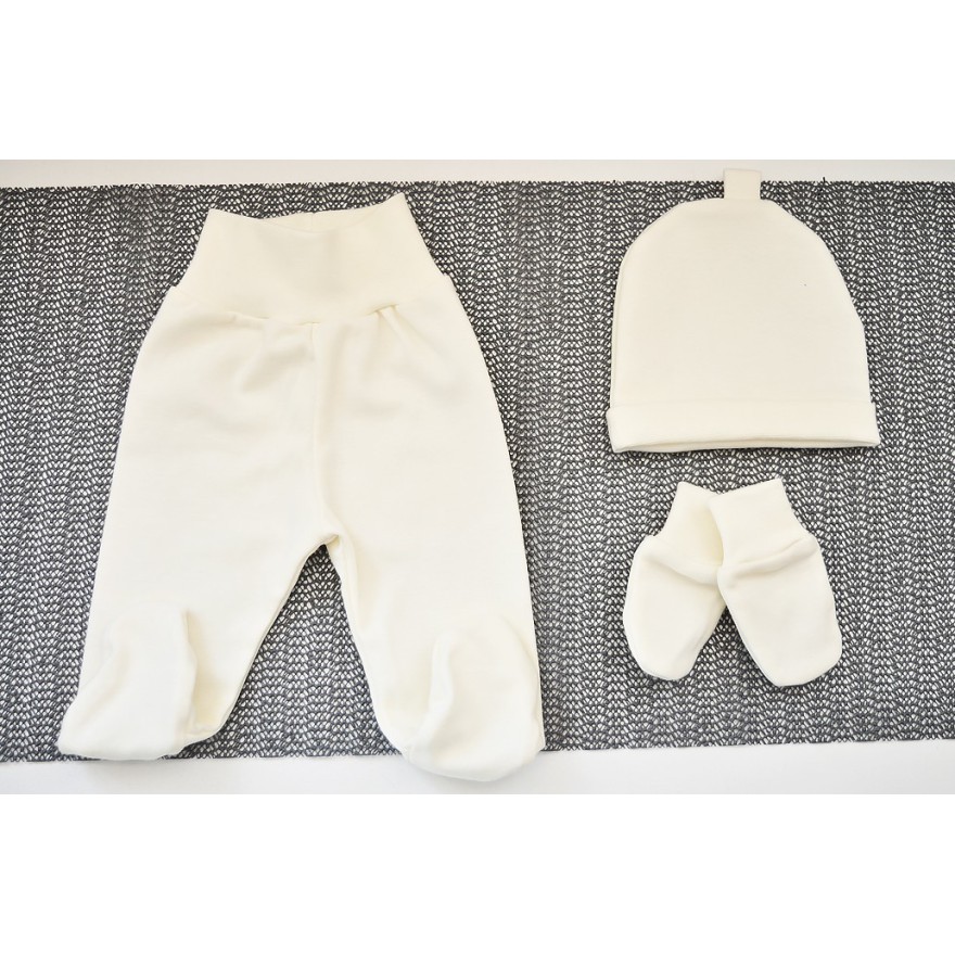 Ecru WYPRAWKA dla wcześniaka do szpitala 5 części