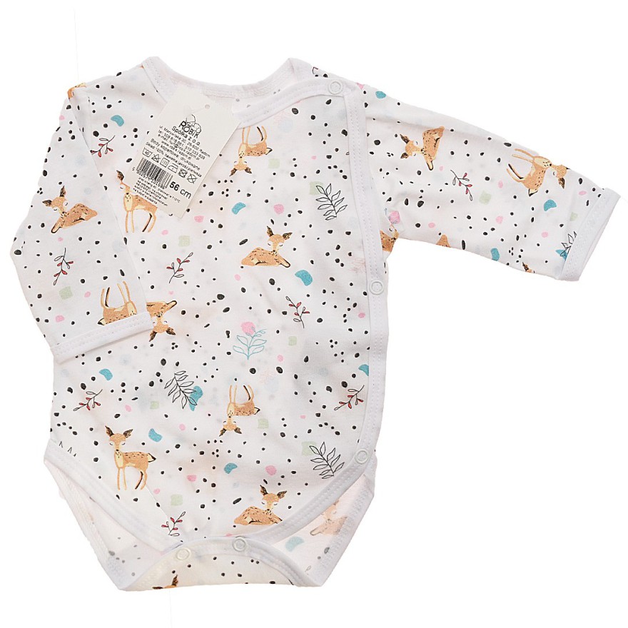 BODY kopertowe w sarenki długi rękaw