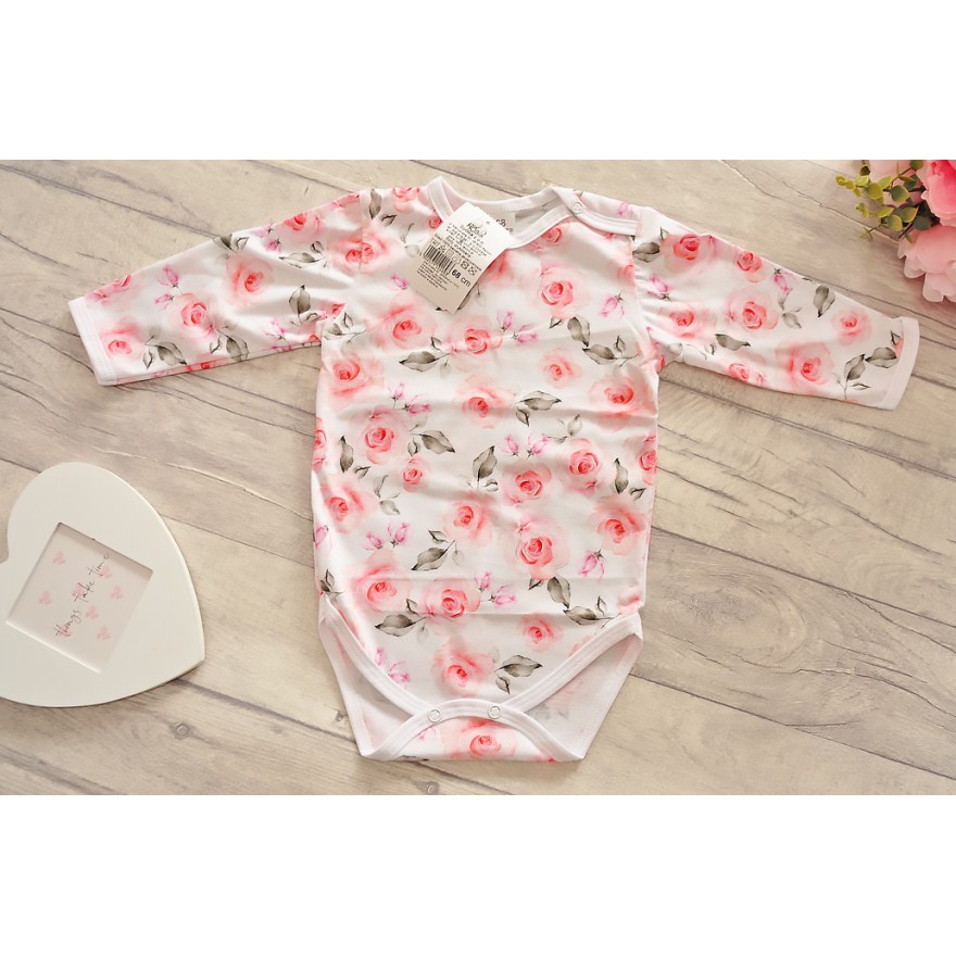 BODY w róże długi rękaw