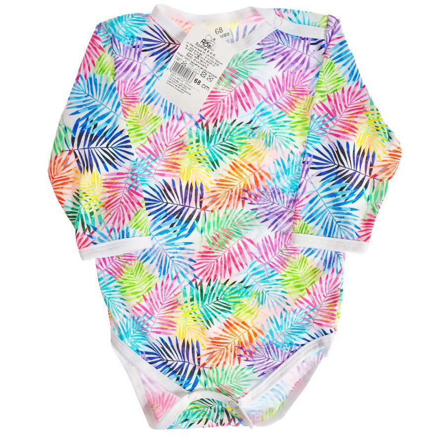 BODY w kolorowe liście długi rękaw