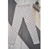 Szare LEGGINSY w łapki GETRY
