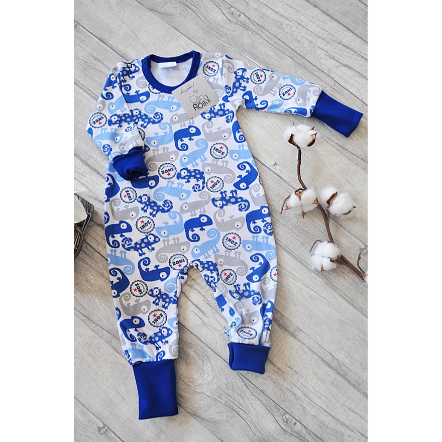 Pajac bez stópek RAMPERS w kemeleony pajacyk rosnący wz. 176N