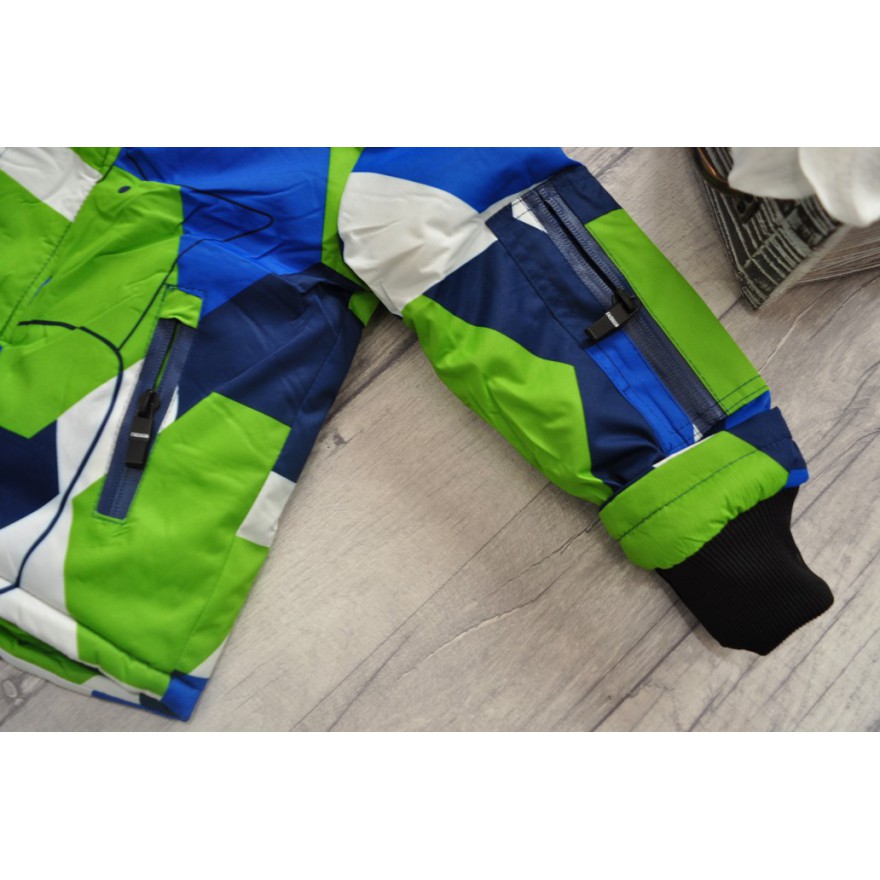 ZIMOWY KOMBINEZON dwuczęściowy SMOK ocieplany wzór Z2