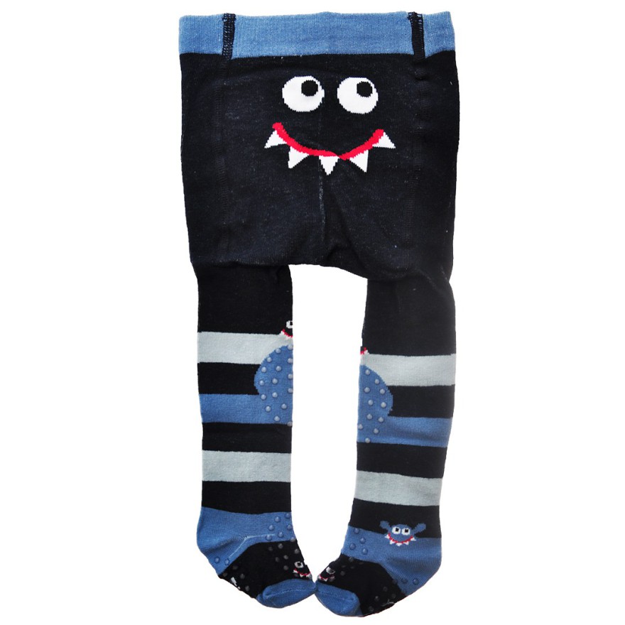 RAJSTOPY do RACZKOWANIA granatowe z potworkiem POTRÓJNY ABS! wzór RA-171