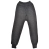 Grafitowe SPODNIE TERMO ocieplane GETRY chłopięce kalesony