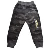 Ocieplane SPODNIE MORO grafit chłopięce spodenki dresowe BestClub