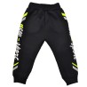Czarne SPODNIE ocieplane NEW SPORT chłopięce spodenki dresowe