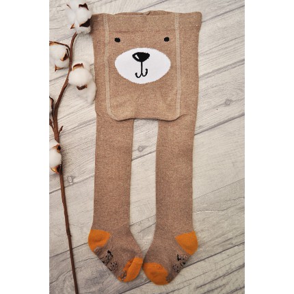 RAJSTOPY bawełniane MIŚ antypoślizgowe ABS wzór 441