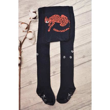RAJSTOPY bawełniane GEPARD antypoślizgowe ABS wzór 442