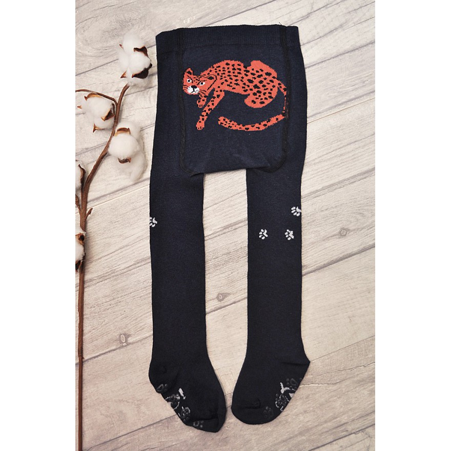 RAJSTOPY bawełniane GEPARD antypoślizgowe ABS wzór 442