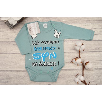 Iceberg BODY tak wygląda NAJLEPSZY SYN NA ŚWIECIE długi rękaw wzór 643