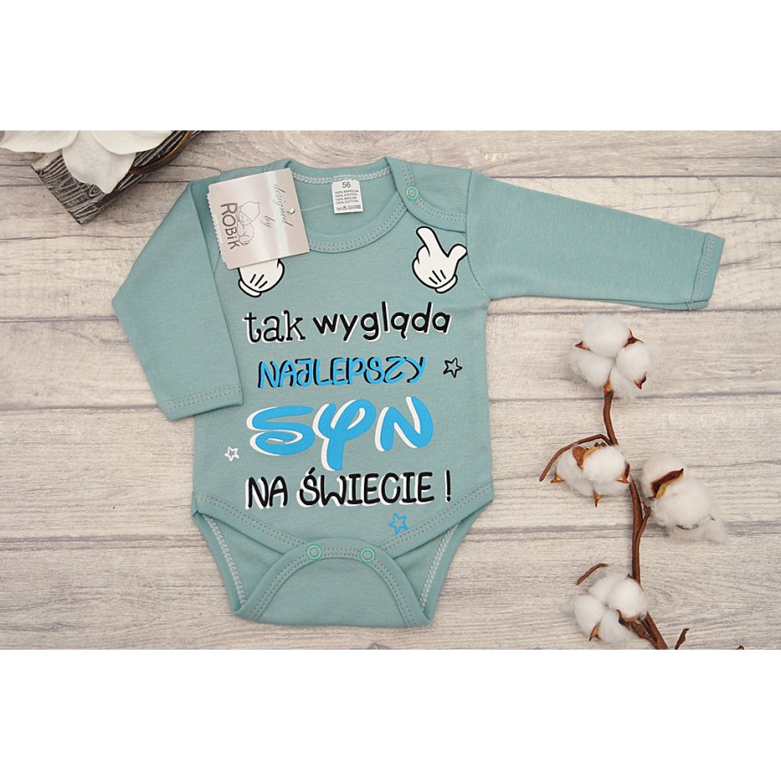 Iceberg BODY tak wygląda NAJLEPSZY SYN NA ŚWIECIE długi rękaw wzór 643