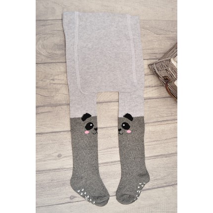 RAJSTOPY bawełniane PANDY antypoślizgowe ABS wzór 588