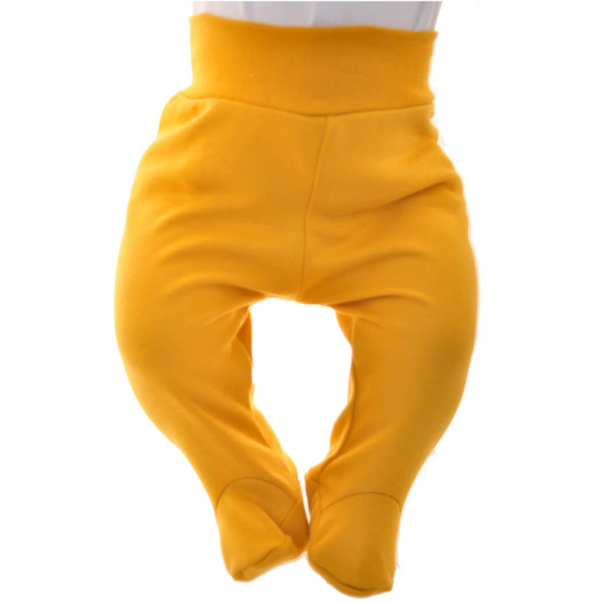 Musztardowe PÓŁŚPIOCHY bezuciskowe