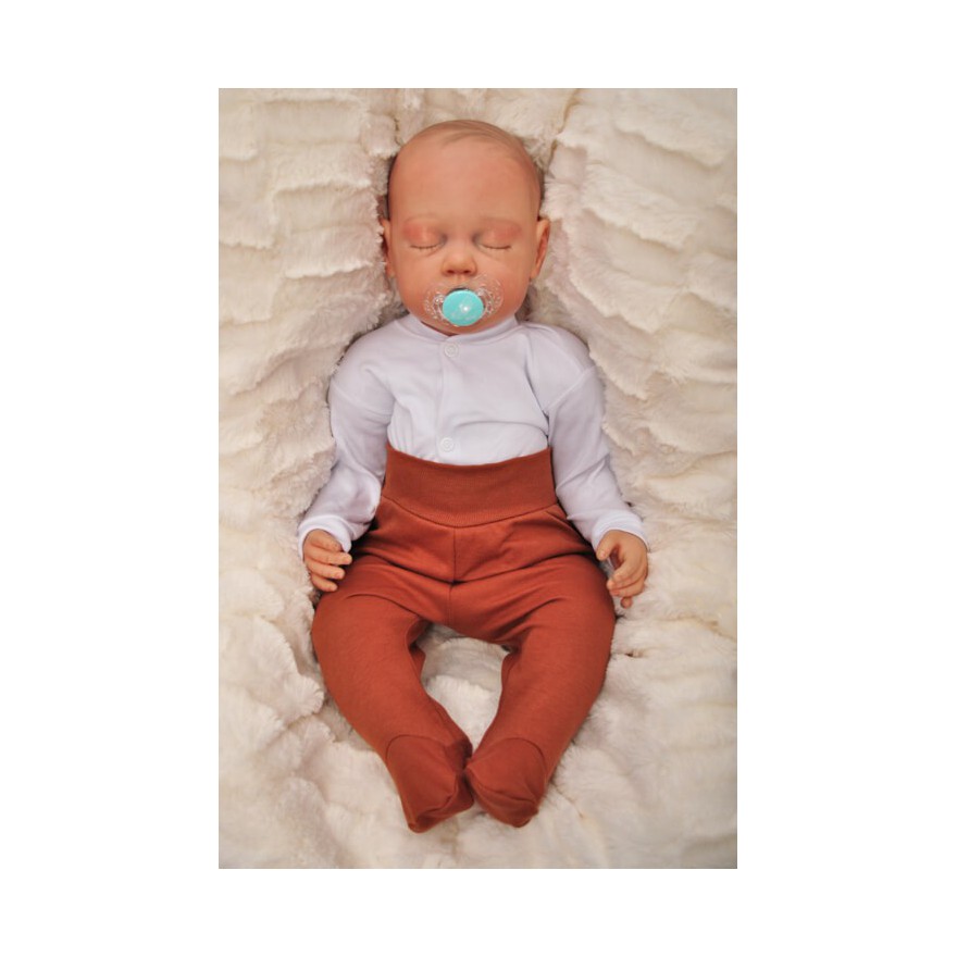 Brązowe PÓŁŚPIOCHY bezuciskowe r.50 WCZEŚNIAK