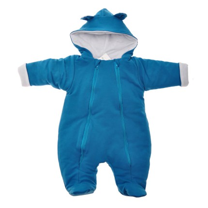 Kombinezon gładki morski ocieplany